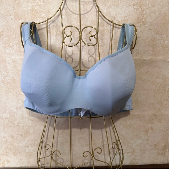 Cacique Other - Cacique Underwire Light Blue Bra 44DD